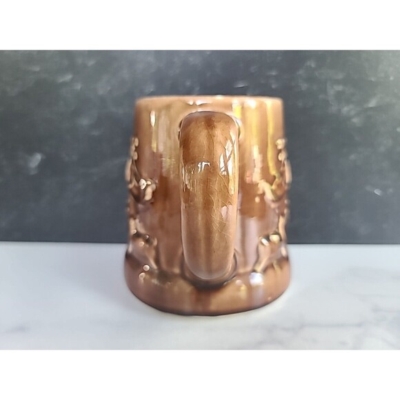 Vintage Brown Boho Coffee Mug - Picture 3 of 11